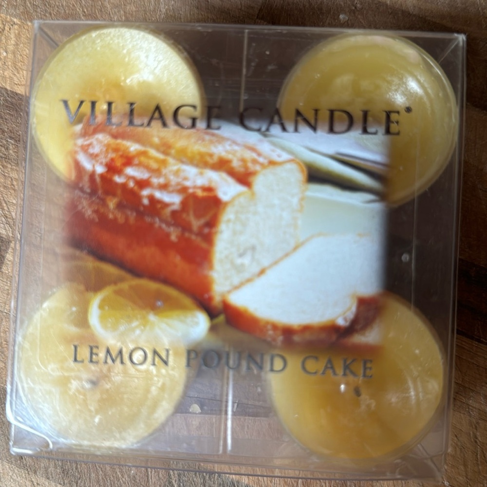 Lemon Pound Cake 10 pk Tealights by Village Candles